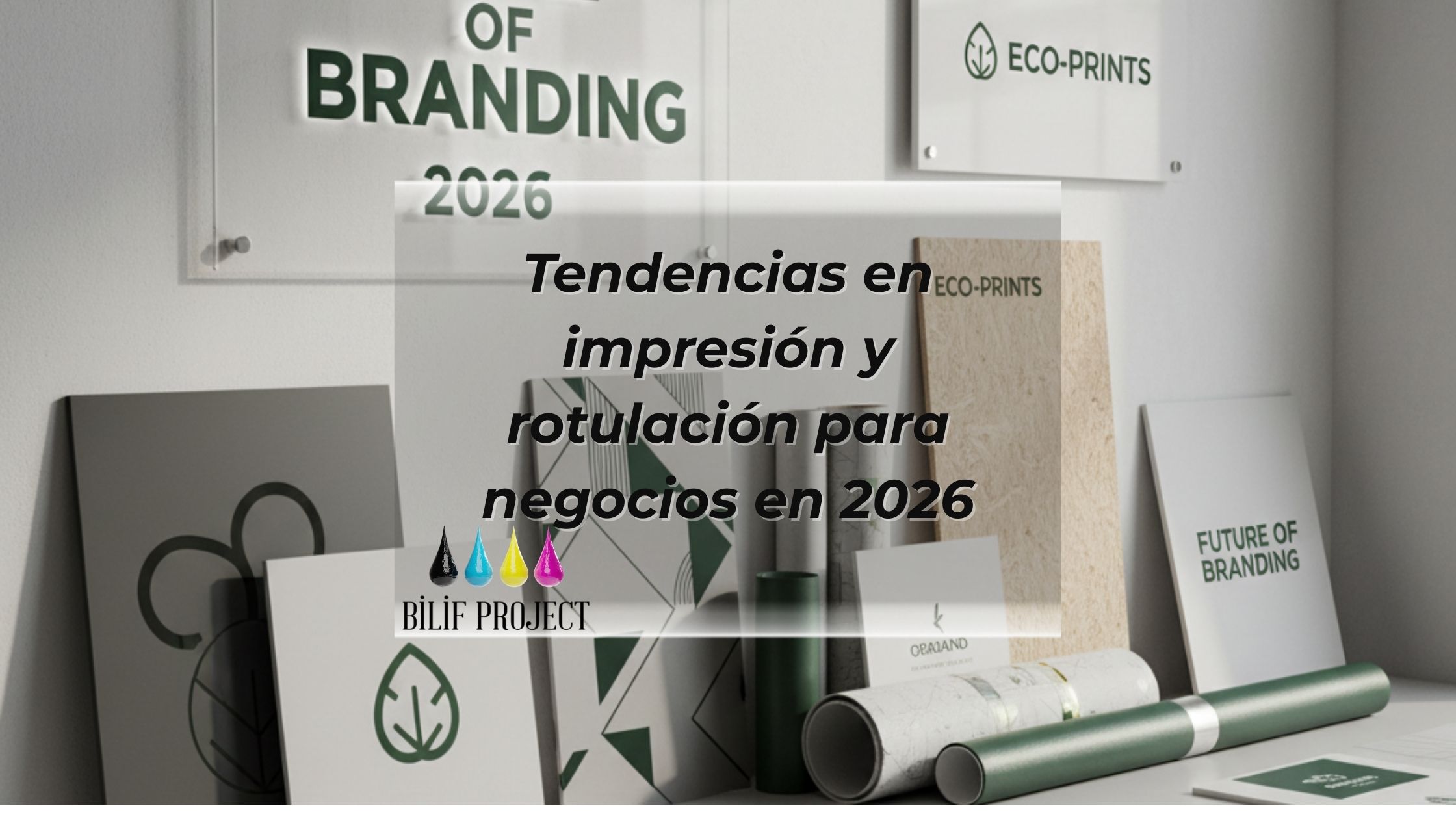 Tendencias en impresión y rotulación para negocios en 2026