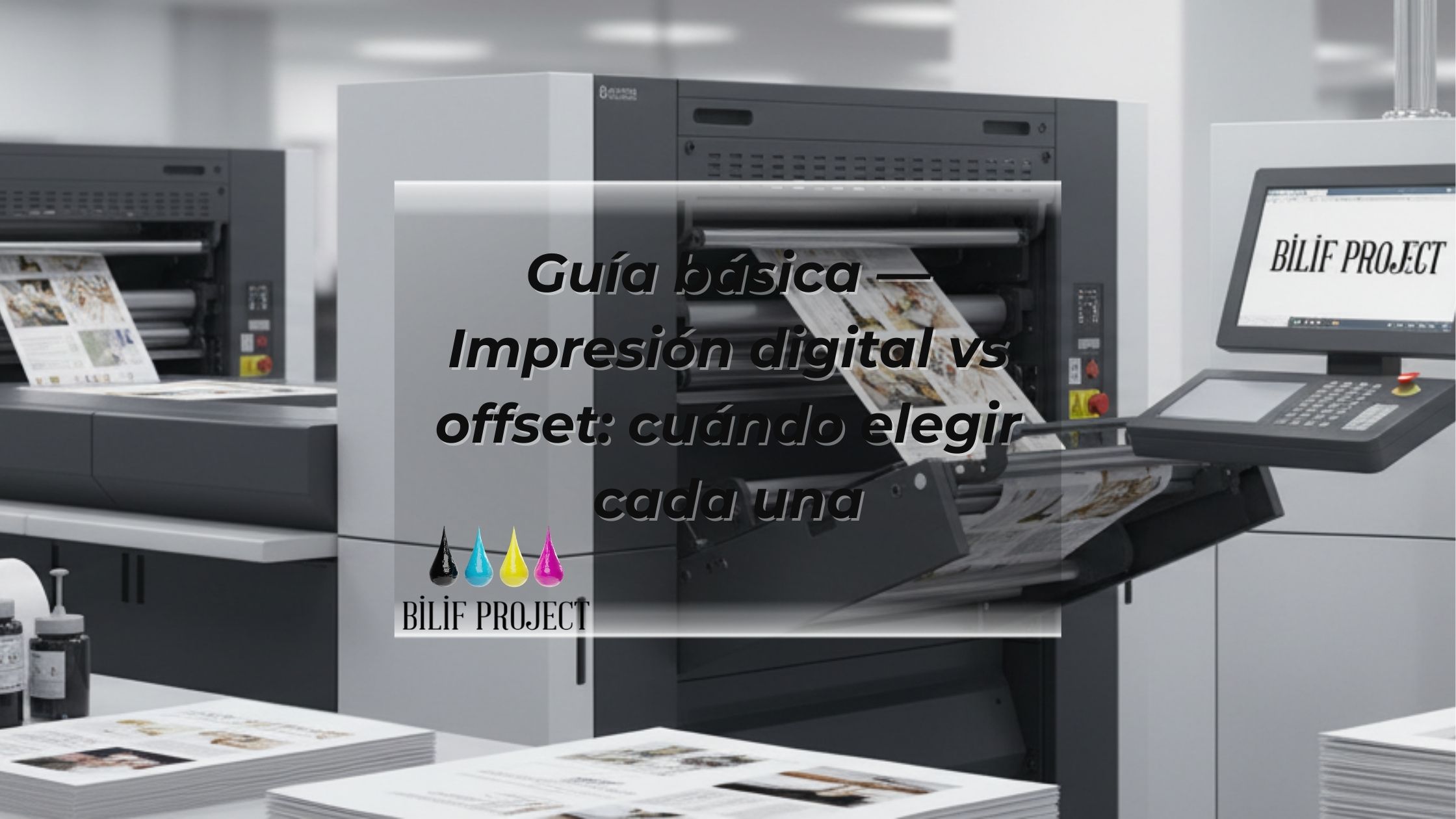 impresión digital y offset