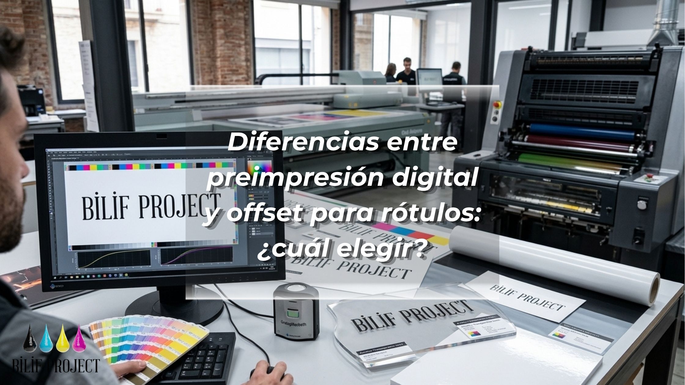 diferencias entre preimpresión digital y offset para rótulos